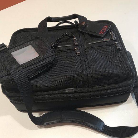 Tumi Handbags - Tumi Alpha Expandable Organizer Laptop